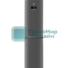 Холодильник Beko B3R0CNK332HX серебристый двухкамерный 200/100л морозилка снизу No Frost