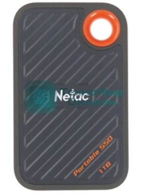 Внешний SSD Netac ZX20 II, 1TB, USB 3.2 Gen 2x2 Type-C, R/W 2000/1800, черный