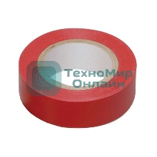Изолента ПВХ 15 мм (рул. 20м) OIT-B15-20/R красн. ОНЛАЙТ 71678