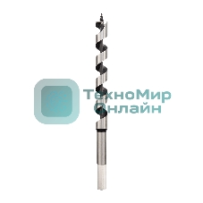 Сверло винтовое по дереву Kranz 28х230 мм, шестигранный хвостовик