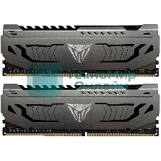 Оперативная память Patriot Viper Steel, DDR4, 64GB (2x32GB), 3200MHz, CL16, DIMM, радиатор, черный
