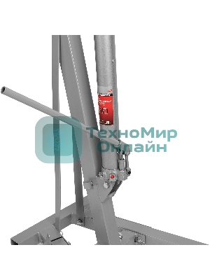 Кран гидравлический Matrix 1 т, h подъема 25–2060 мм, складной (комплект из 2 частей)