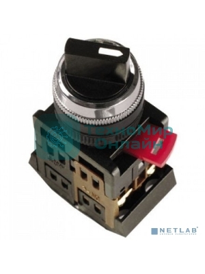 Переключатель AC-22 на 2 полож. черный I-O 1з+1p IEK BSW10-AC-2-K02