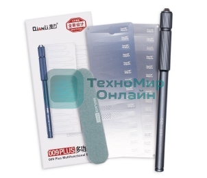 Нож для демонтажа микросхемы центрального процессора с набором лезвий Qianli 009