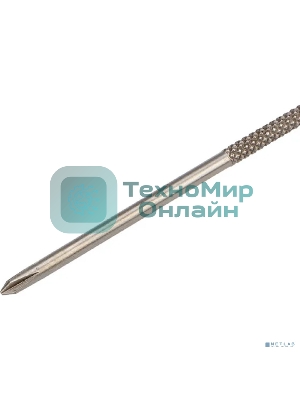 Отвертка крестовая Rexant PH 0х75 мм, трехкомпонентная рукоятка, сталь S2