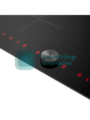 Индукционная варочная панель Kuppersberg ICI 608 High-Tech, индукция, 9 уровней мощности, inverter, таймер, пауза, Booster, автоматическое отключение, сенсорное управление/Magnet Pad, 3 авто программы, индикация остаточного тепла, черный