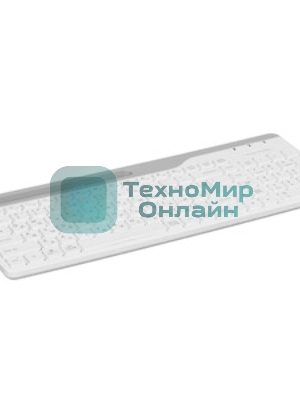Клавиатура проводная A4Tech Fstyler FK25, USB, белый/серый