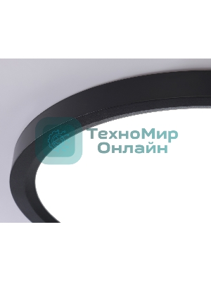 Светильник светодиодный ультратонкий Ambrella light FZ1908 BK черный IP54 35W 3000K-6500K CCT-переключатель D450*25 (Без ПДУ)
