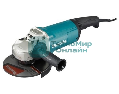 Угловая шлифмашина Makita GA7061R ф180мм 2200Вт 8500об\м 5.3кг кор муфтаsjsii пл пуск д\тяж работ