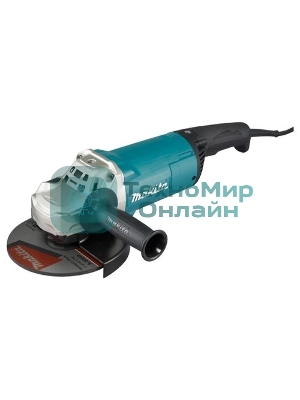 Угловая шлифмашина Makita GA7061R ф180мм 2200Вт 8500об\м 5.3кг кор муфтаsjsii пл пуск д\тяж работ