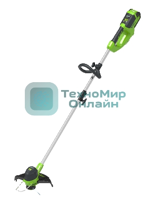 Триммер аккумуляторный GREENWORKS G40LTK2, 40 В, 0 Ач