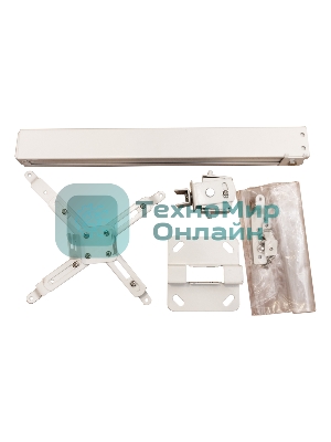 Крепление для проектора, с квадратной штангой 80см, цв. белый