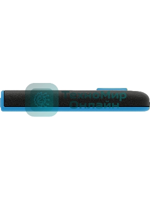 Флешка USB ADATA UV128 (AUV128-128G-RBE), 128Gb, USB 3.0, R/W 100/30, черный/синий
