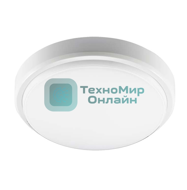 Светильник светодиодный JazzWay ДПО PBH - PC2-RA 18Вт 1350лм 4000К белый AC 230В/50Гц