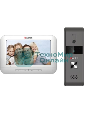 Видеодомофон Hikvision DS-D100KF белый