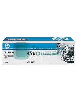 Картридж лазерный HP CE285A черный для LaserJet P1102/P1102w, M1132/M1212nf 1600 стр.