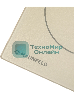 Индукционная варочная панель Maunfeld EVI.453-BG, конфорок: 3 шт., стеклокерамика, независимая, бежевый