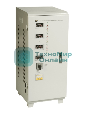 Стабилизатор напряжения СНИ 3/380 7.5кВА 3ф ИЭК IVS10-3-07500