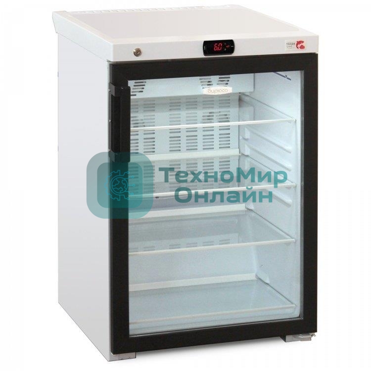 Холодильная витрина Бирюса Б-B154DNZ(CZV) черный однокамерный 154 л