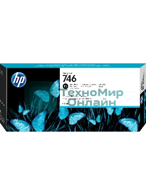 Картридж струйный HP 746 300-ml фото черный Ink Cartridge