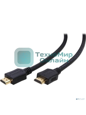 Кабель Filum HDMI 1.8 м., ver.1.4b, CCS, черный, разъемы: HDMI A male-HDMI A male, пакет. FL-CL-HM-HM-1.8M (894132)