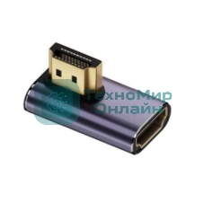 Переходник HDMI угловой папа-мама вправо