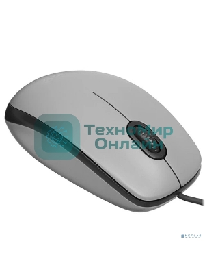 Мышь проводная Logitech M110 серый, 1000 dpi, USB, кнопки - 3