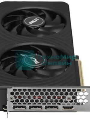Видеокарта Palit PA-RTX 5060Ti DUAL 8Gb PCI-E 5.0 GeForce RTX 5060TI 8Gb 128bit GDDR7 2407/28000 HDMIx1 DPx3 HDCP Ret