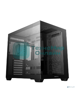 Компьютерный корпус Deepcool CG530 черный без БП ATX 2x120мм 2x140мм 2xUSB 2.0 1xUSB 3.0 audio bott PSU