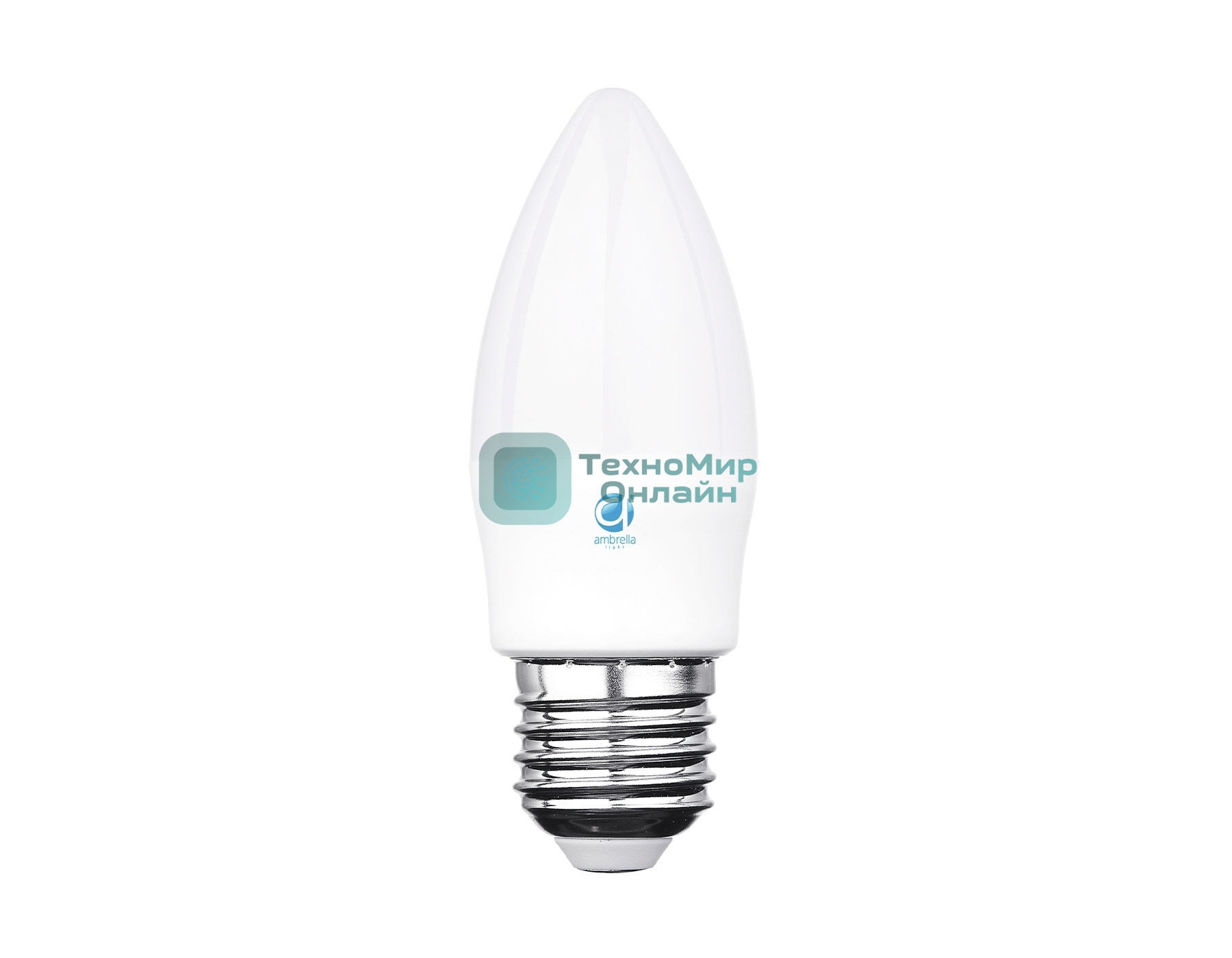 Светодиодная лампа 206284 LED C37-PR 8W E27 4200K (75W)