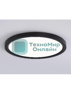 Светильник светодиодный ультратонкий Ambrella light FZ1908 BK черный IP54 35W 3000K-6500K CCT-переключатель D450*25 (Без ПДУ)