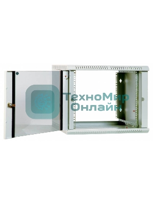 Шкаф телеком. настенный разборный 15U (600х650) дверь металл (ШРН-Э-15.650.1) (1 коробка)