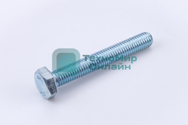 Болт М10х25 с шестигранной головкой цинк. DIN 933 (уп. 40 шт) класс прочности 5.8. пакет СТРОЙМЕТИЗ UTORM3012028