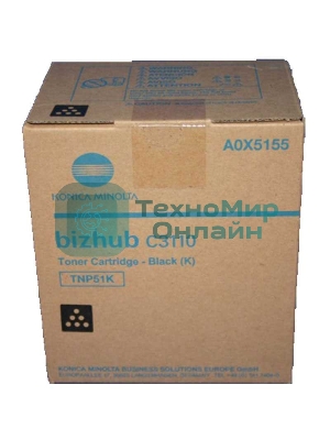 Тонер-картридж Konica-Minolta bizhub C3110 черный TNP-51K