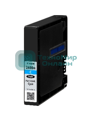 Картридж струйный Canon PGI-2400XL голубой, 1500 стр., для MAXIFY iB4040/МВ5040/МВ5340