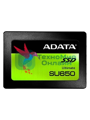 Накопитель SSD ADATA SU650, 960Gb, SATA III, 2.5