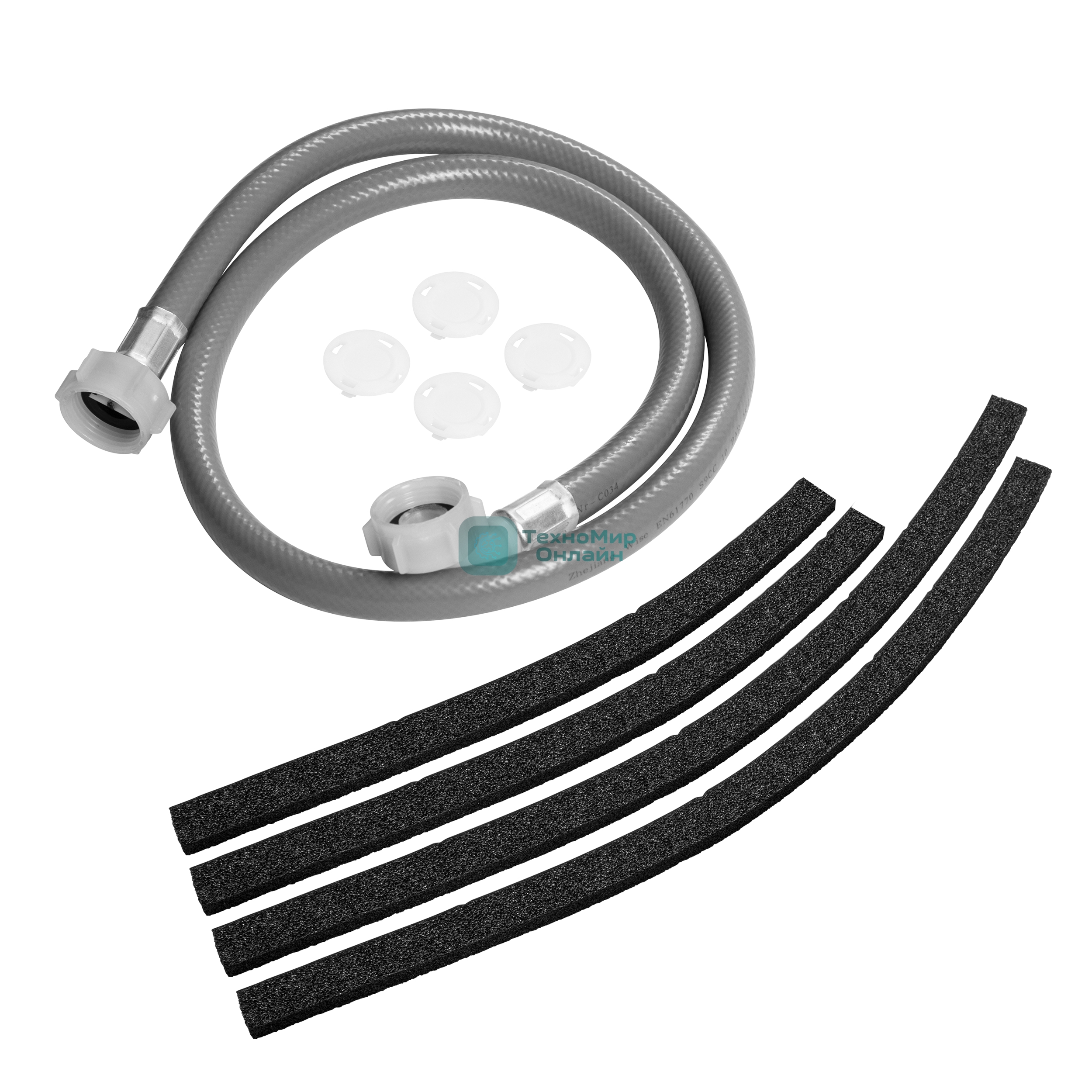 Стиральная машина Maunfeld MFWM127STWH06 белый, загрузка фронтальная 7 кг, 1200 об/мин., класс: А+++