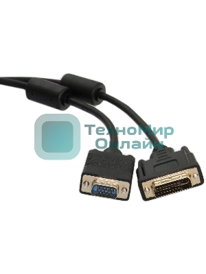 Кабель-переходник DVI (24+5)----> VGA_M/M 1,8м Telecom (TA680F-1.8M) Кабель-переходник DVI (24+5)----> VGA_M/M 1,8м Telecom (TA680F-1.8M)