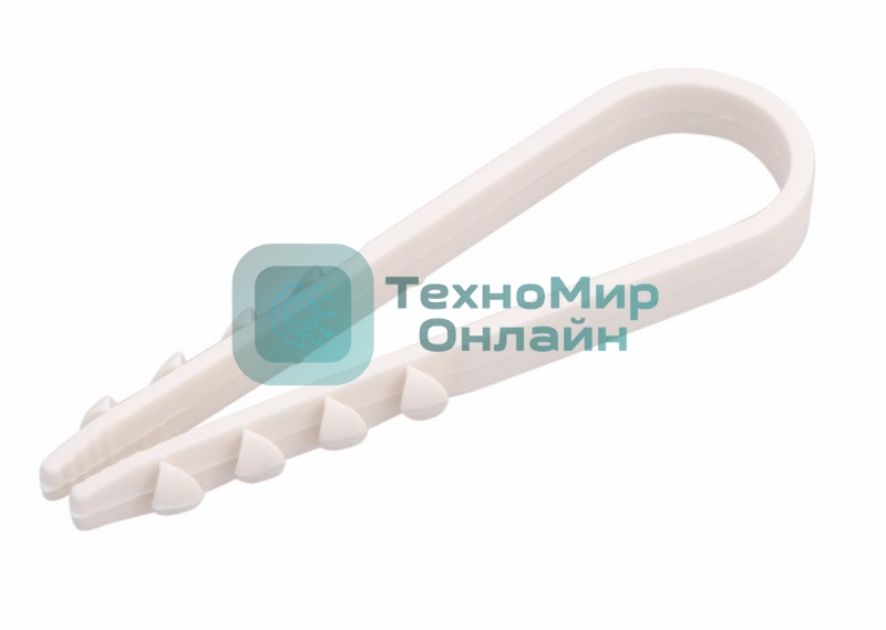 Дюбель-хомут PROconnect 5-10 белый (100 шт.)