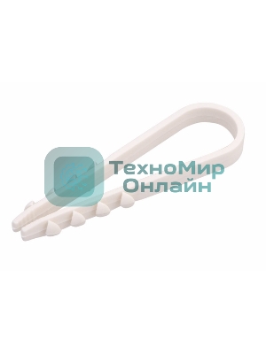 Дюбель-хомут PROconnect 5-10 белый (100 шт.)