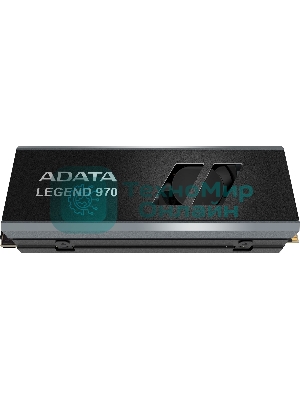 Накопитель SSD ADATA LEGEND 970, 2Tb, PCIe 5.0 x4, M.2 2280, NVMe, R/W 10000/10000, с радиатором
