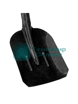 Лопата совковая LUXE Palisad 235х285х1430 мм, ребра жесткости, удлиненная, деревянный черенок