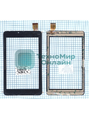 Сенсорное стекло (тачскрин) FHF70040, черное