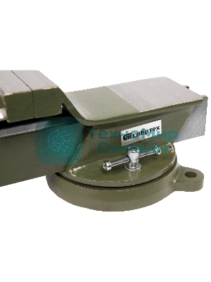 Тиски слесарные Сибртех 100 мм, стальные, поворотные