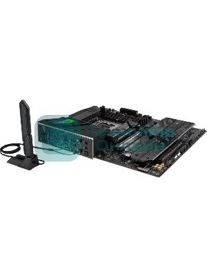 Материнская плата ASUS ROG STRIX B860-F GAMING WIFI, LGA 1851, Intel B860, 4xDDR5, 4xSATA, 4xM.2, 1xPCIe 5.0 x16, 1xPCIe 4.0 x16, 1xDP, 1xHDMI, 1x 2.5Gb LAN, 1xUSB 20Gbps, 1xUSB 10Gbps, 6xUSB-A 5Gbps, 2xUSB 2.0, 3x3.5 мм, 7.1, ATX