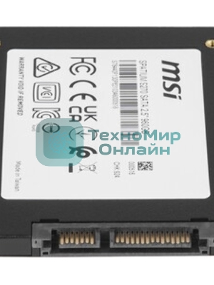 Накопитель SSD MSI SPATIUM S270, 960Gb, 2.5