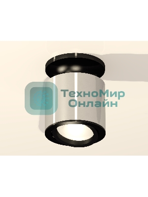 Светильник Ambrella Light XS7405020 PSL/PBK серебро полированное/черный полированный MR16 GU5.3 (N7926, C7405, N7002)