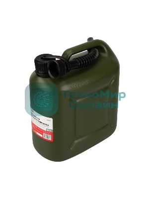 Канистра Rexant для ГСМ и технических жидкостей, вертикальная 10 л, пластиковая, усиленная