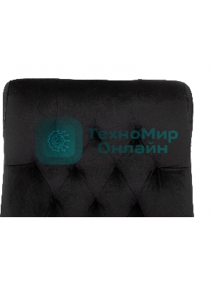 Кресло руководителя Бюрократ T-9928SL Fabric черный Italia Black, крестов. металл хром
