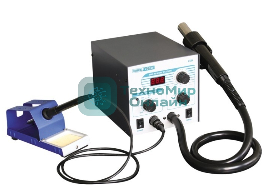 Паяльная станция Quick 706W+ ESD 2 в 1